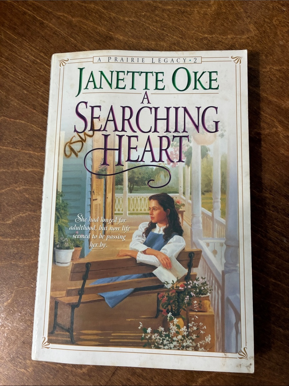 A Searching Heart Paperback - White/Cream Cover